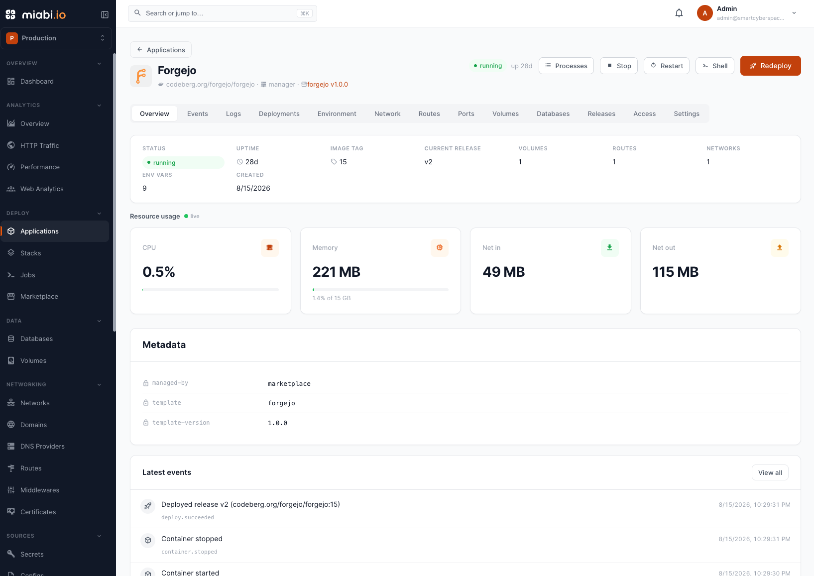 Application overview
